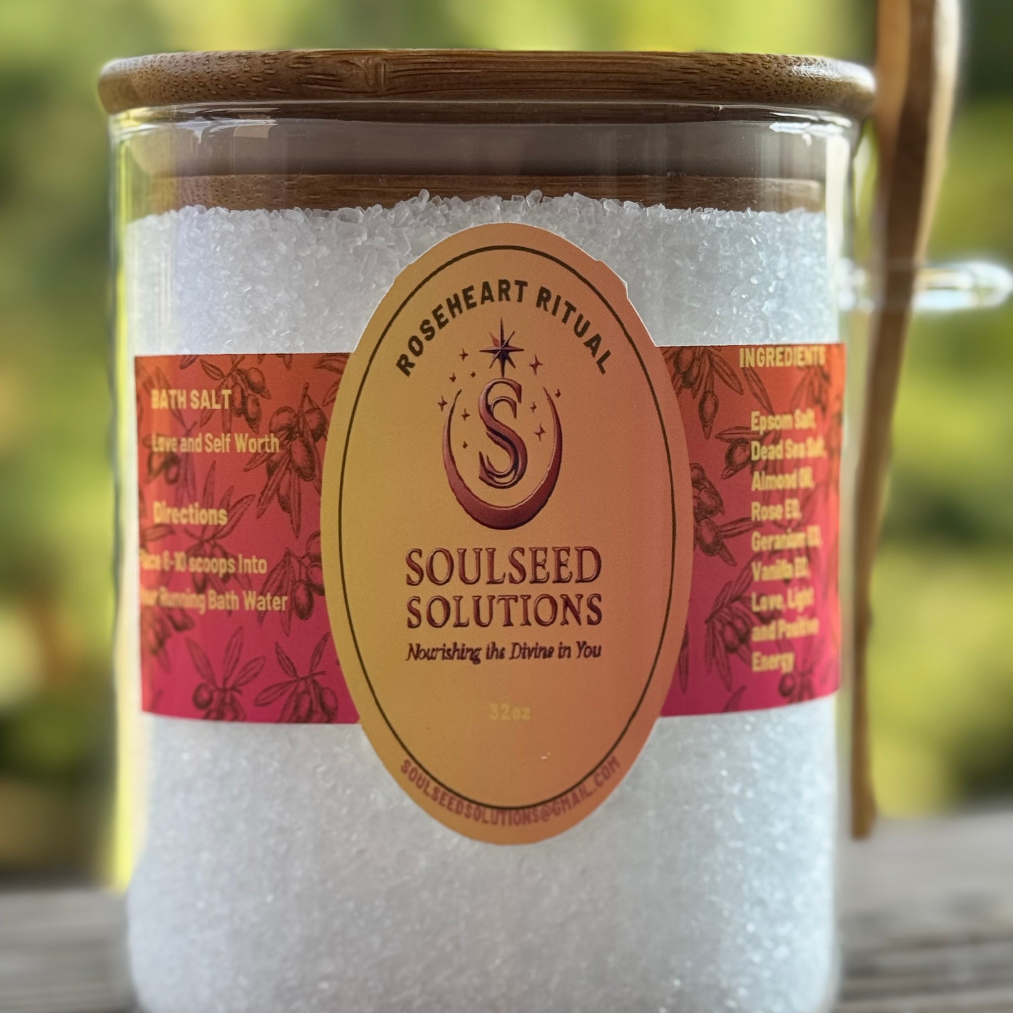 Roseheart Ritual Bath Salt